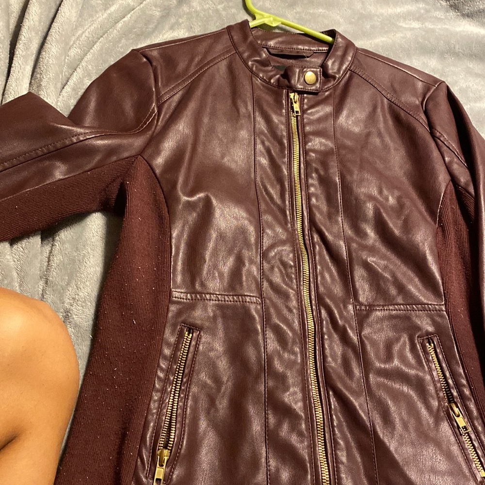 Leather jacket